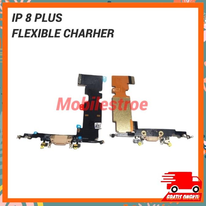 Flexible Konektor Charger Iphone 8 Plus Ory Copotan 100%