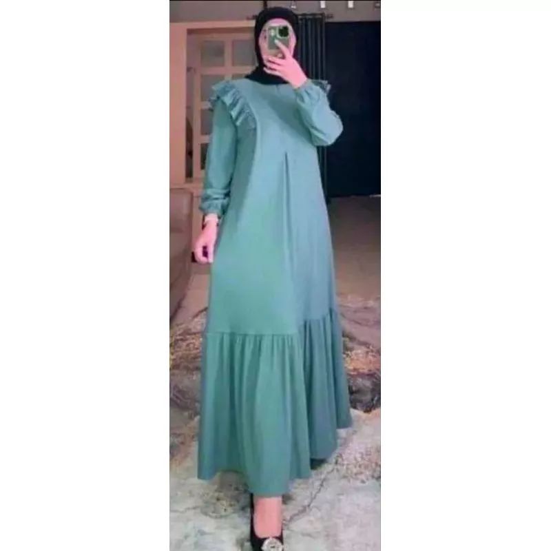 GAMIS REMPEL DOUBLE//gamis Siska dress