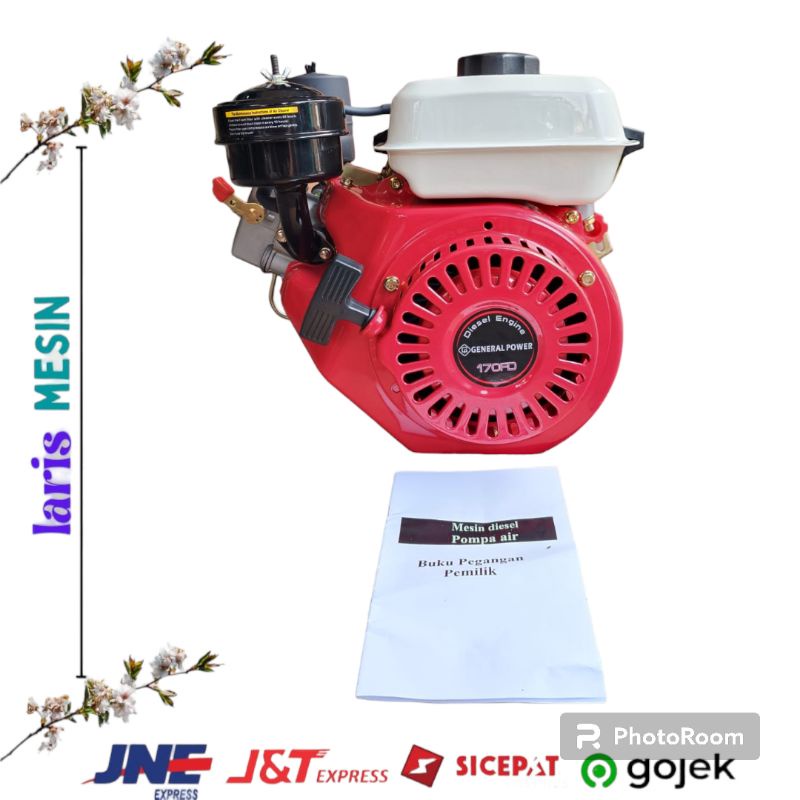 Mesin Penggerak Diesel General Power Type 170 FD / Enggine Solar General 5 HP
