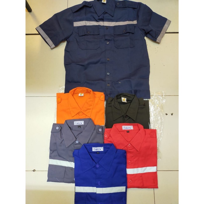 Wearpack Wearpack Baju Lengan Pendek Drill