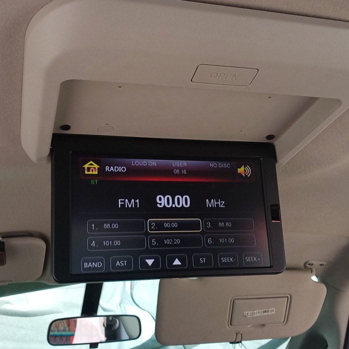 Terlaris Monitor Roof Original Nissan Serena C27