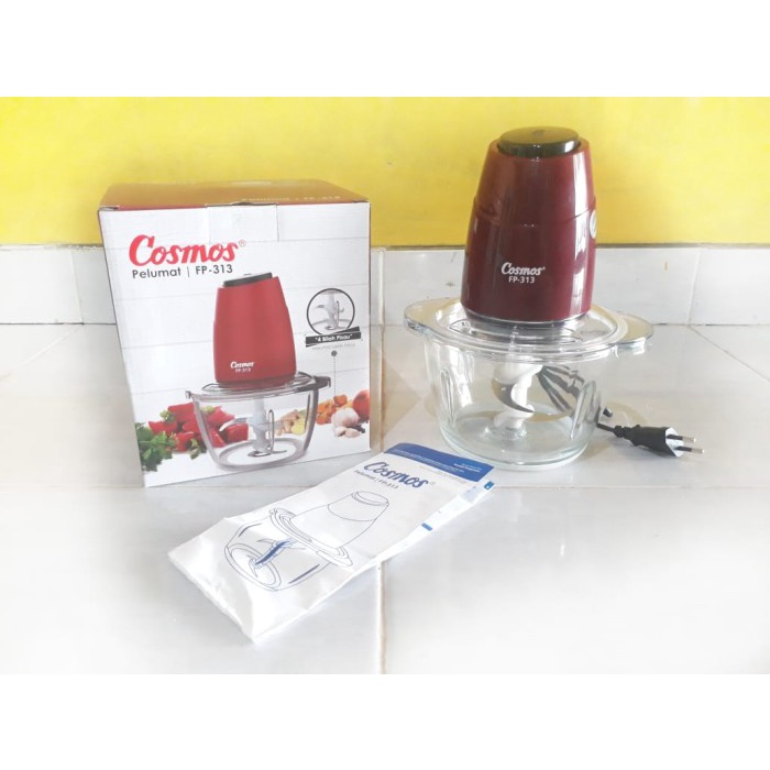 Cosmos Food Processor Fp 313 Chopper Blender Coper Daging Bumbu Dapur