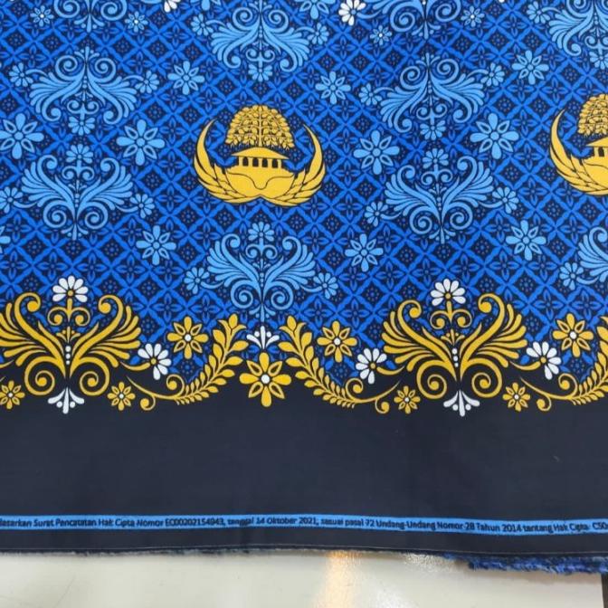 Kain Korpri Batik Korpri Terbaru Sritex bahan katun C40S