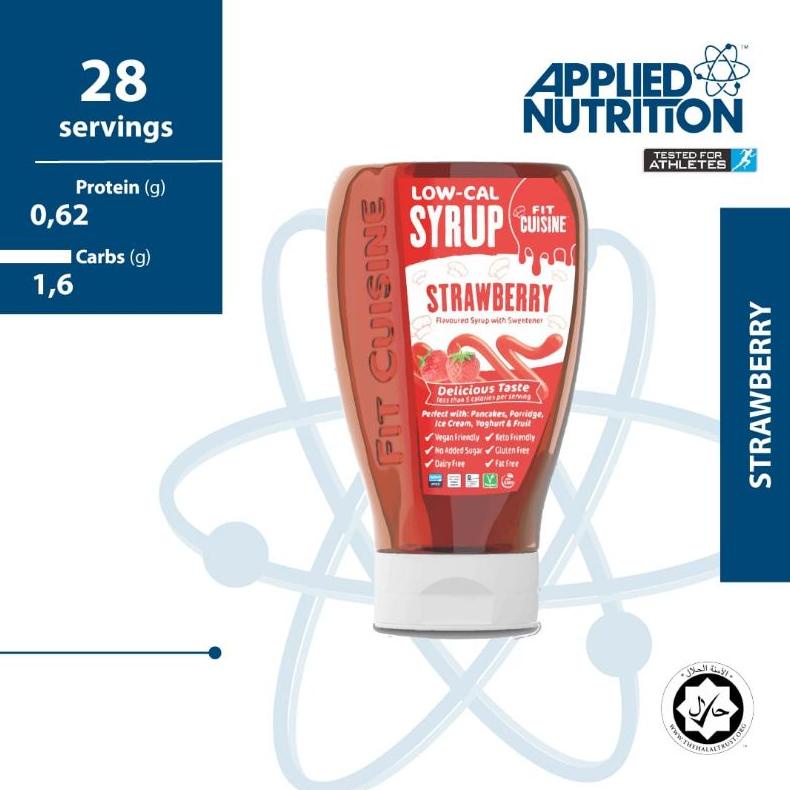 

Low Cal Syrup Applied Nutrition Sirup Rendah Kalori Sirup Diet Best Seller