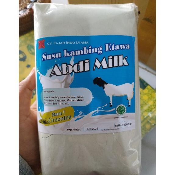 

SUSU KAMBING ABDI MILK GRADE 2 GREENTEA Best Seller