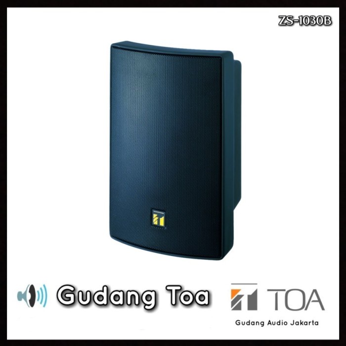 {{COD AKTIF}} Wall speaker Toa ZS-1030B (30W) BERMUTU Kode 102