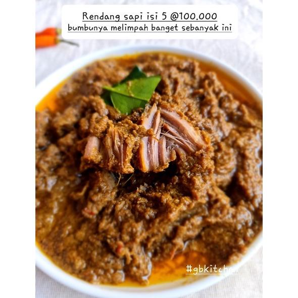 

RENDANG PADANG 500 GRAM ISI 4-5 BUMBUNYA ENAK Best Seller
