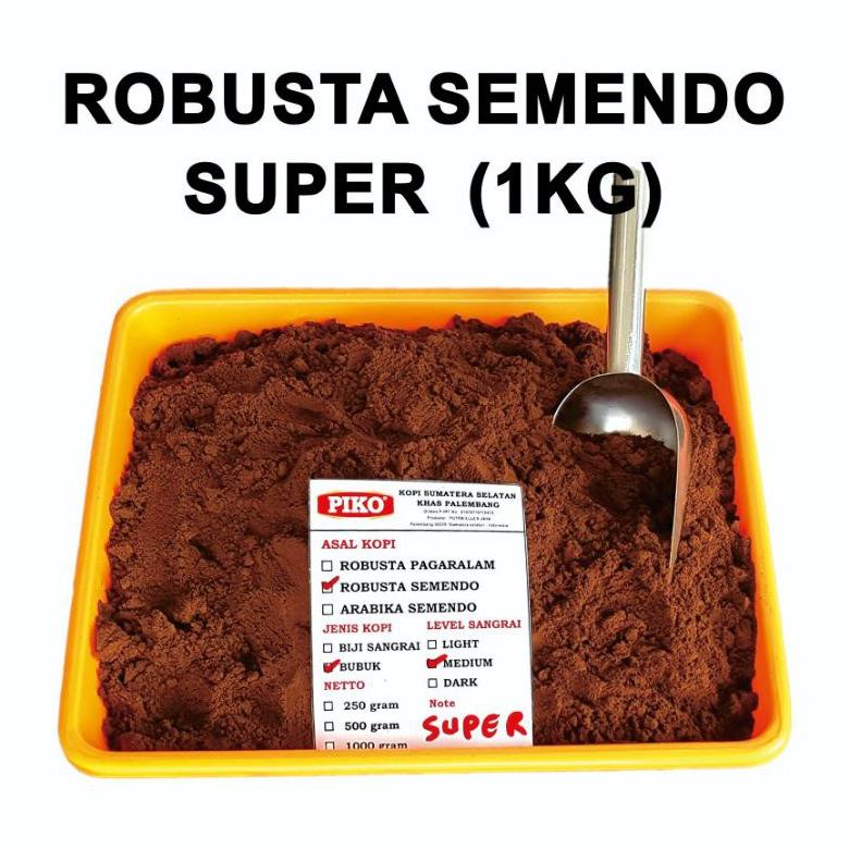 

Kopi Bubuk Robusta Semendo Super 1kg Best Seller