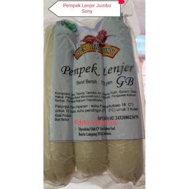 

Pempek Lenjer Jumbo Son HajiSony Asli 100% Best Seller