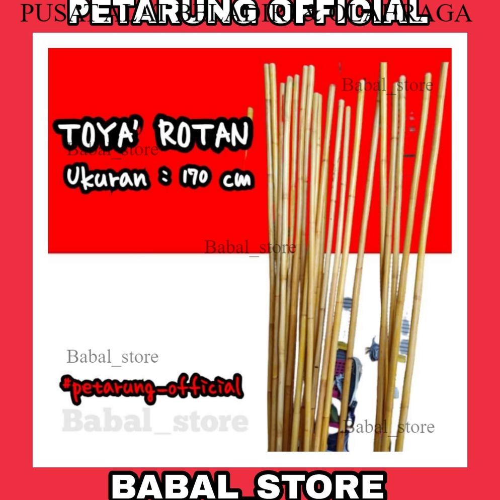 Grosir Toya Rotan Dewasa - Toya Silat Ipsi - Toya Bela Diri Psht - Toya Wushu - Toya Kungfu -