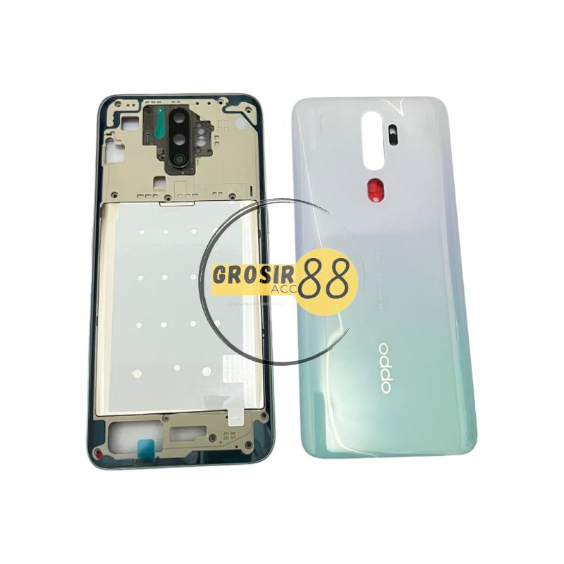 BACK CASING HOUSING BACKDOOR + BEZEL OPPO A5 2020 - A9 2020 ORIGINAL