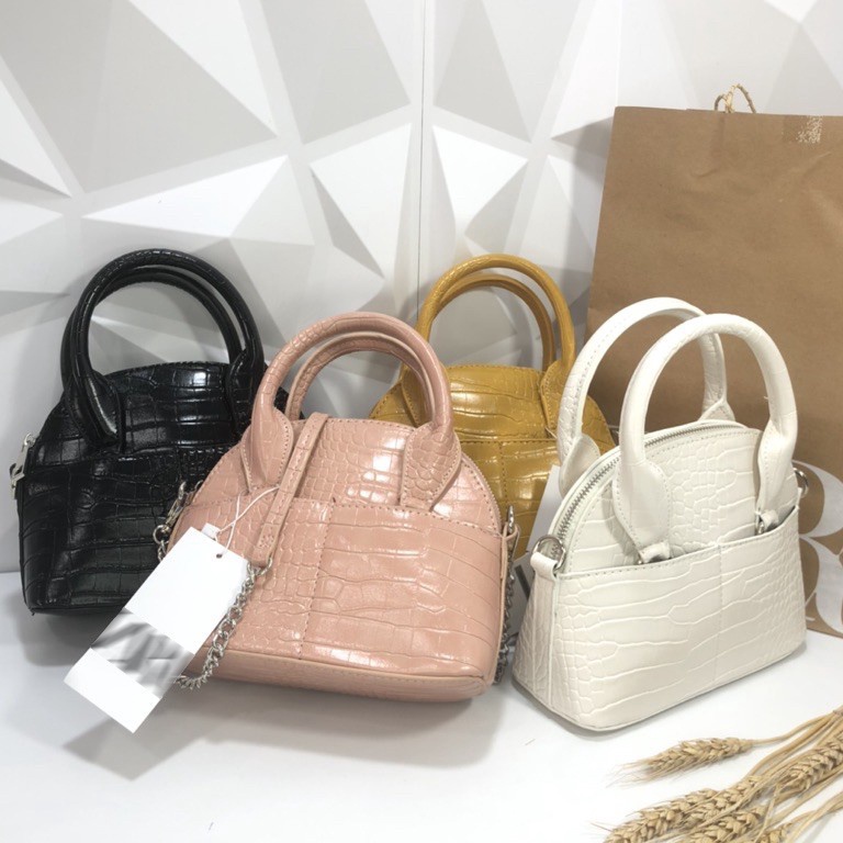 Stok Terbatas Tas Alma Croco ORI Mini Import