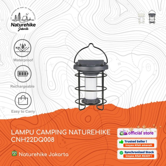 Terlaris Lampu / Lentera Led Gantung Tenda Camping Naturehike Cnh22Dq008