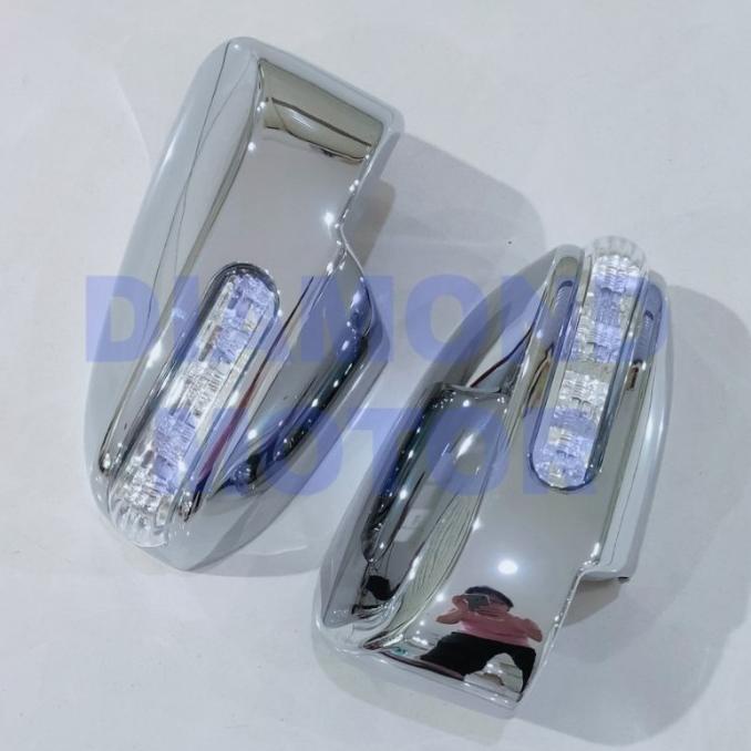 Cover Spion Chrome+Lampu All New Yaris 2014