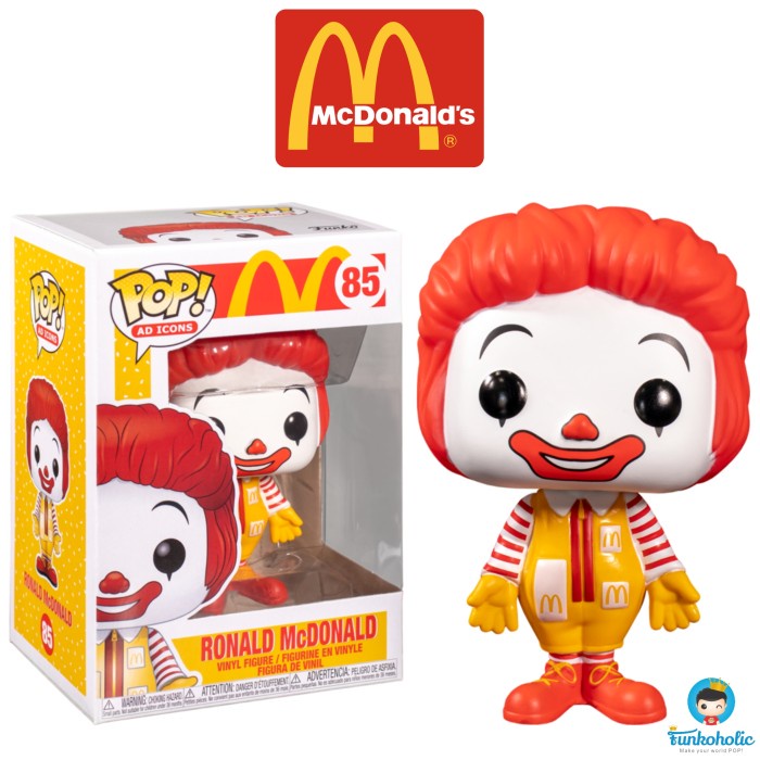 Funko Funko Pop Ad Icons Mcdonald'S - Ronald Mcdonald #85