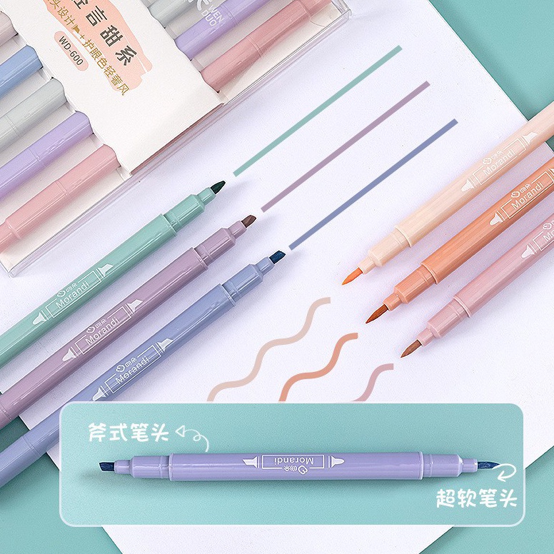 

[PRODUK JJBMG96] Stabilo / Highlighter Pastel Double Tip Set isi 6 Warna →COD
