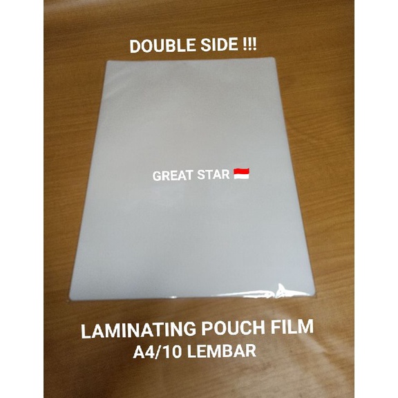 

45 LAMINASI/LAMINATING POUCH FILM A4 - F4/10LEMBAR 58