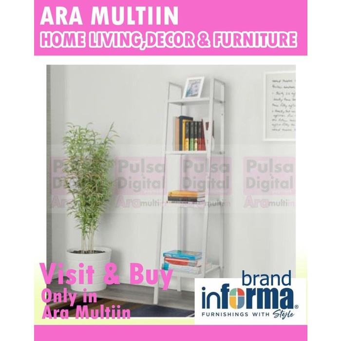 Informa Livie Rak Putih Serbaguna 4 Susun
