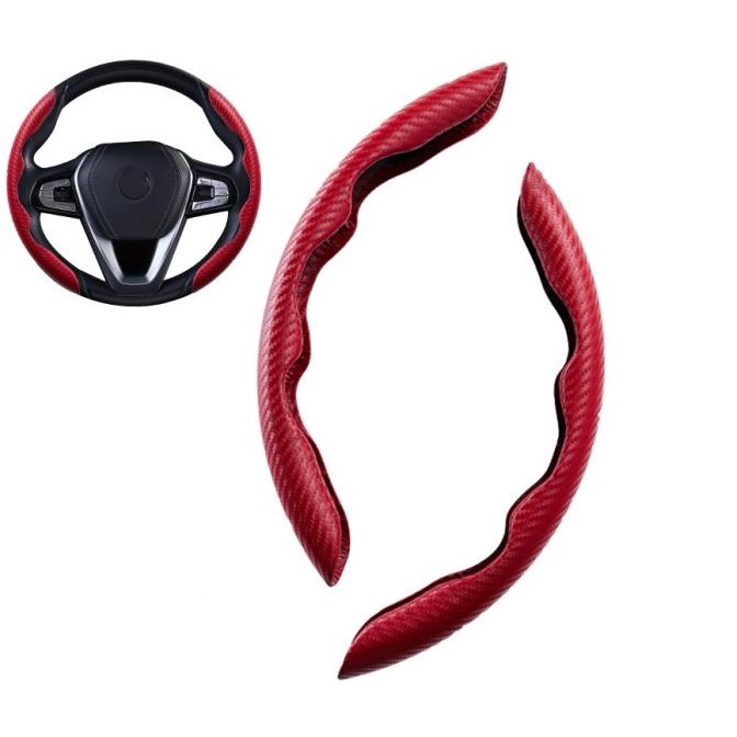 Cover Stir Zentaoto Sarung Stir Mobil Carbon Sarung Stir Carbon