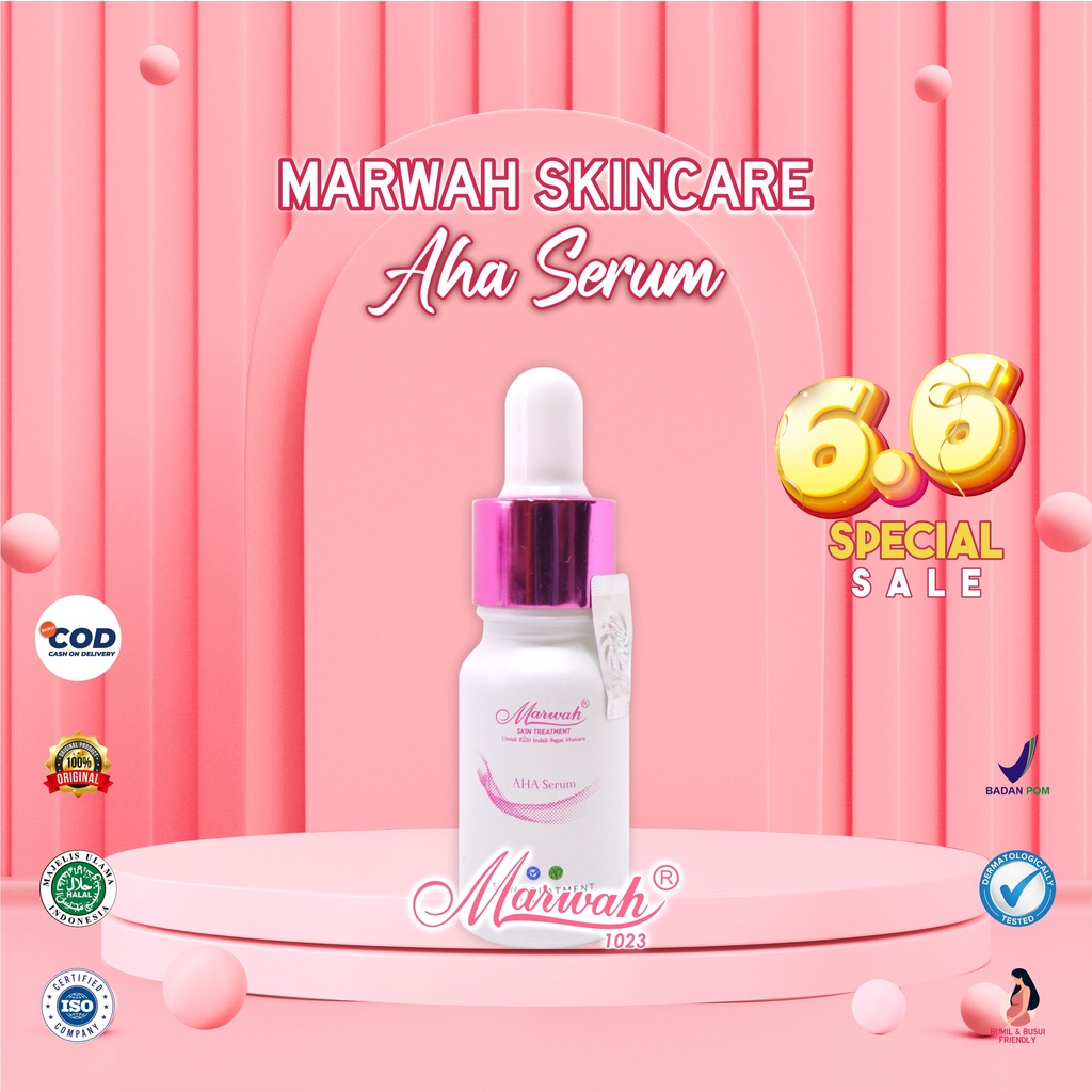 AHA serum Marwah Skincare | Serum AHA untuk Wajah