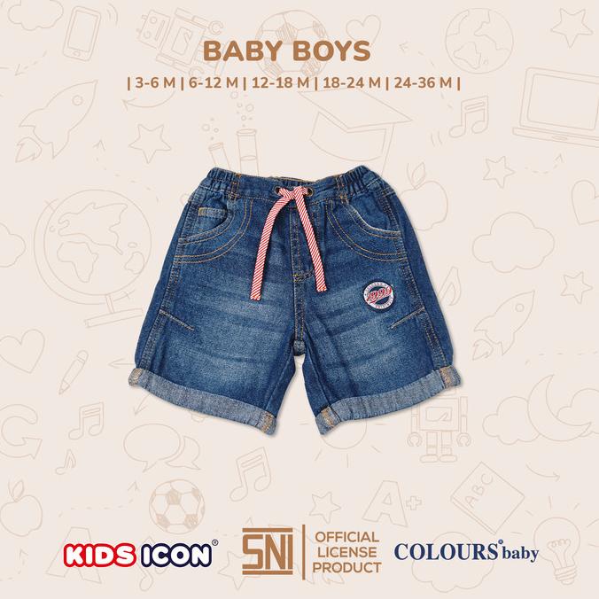 KIDS ICON - Celana Denim Anak Laki-laki Baby COLOURS Core CBCK0400230