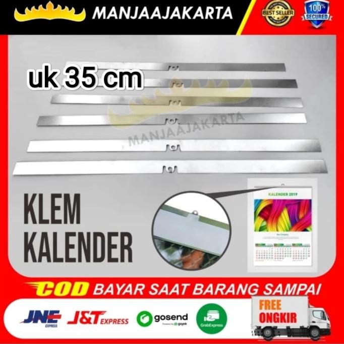 

klem seng atau kaleng kalender uk 35 cm ---NEW READY---