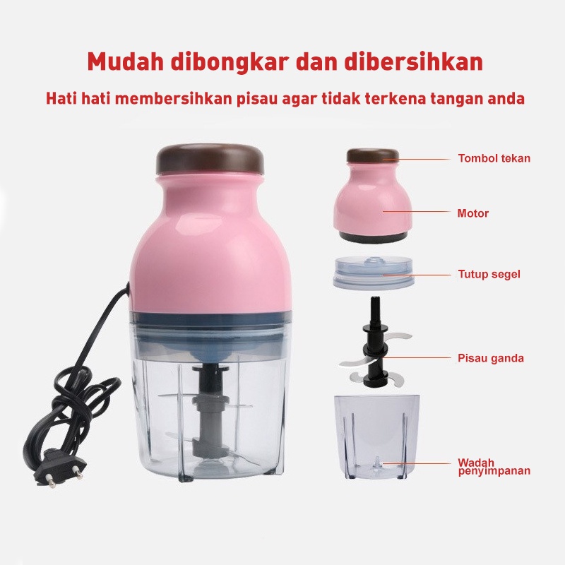 Holiven Penggiling Daging Blender Cutter