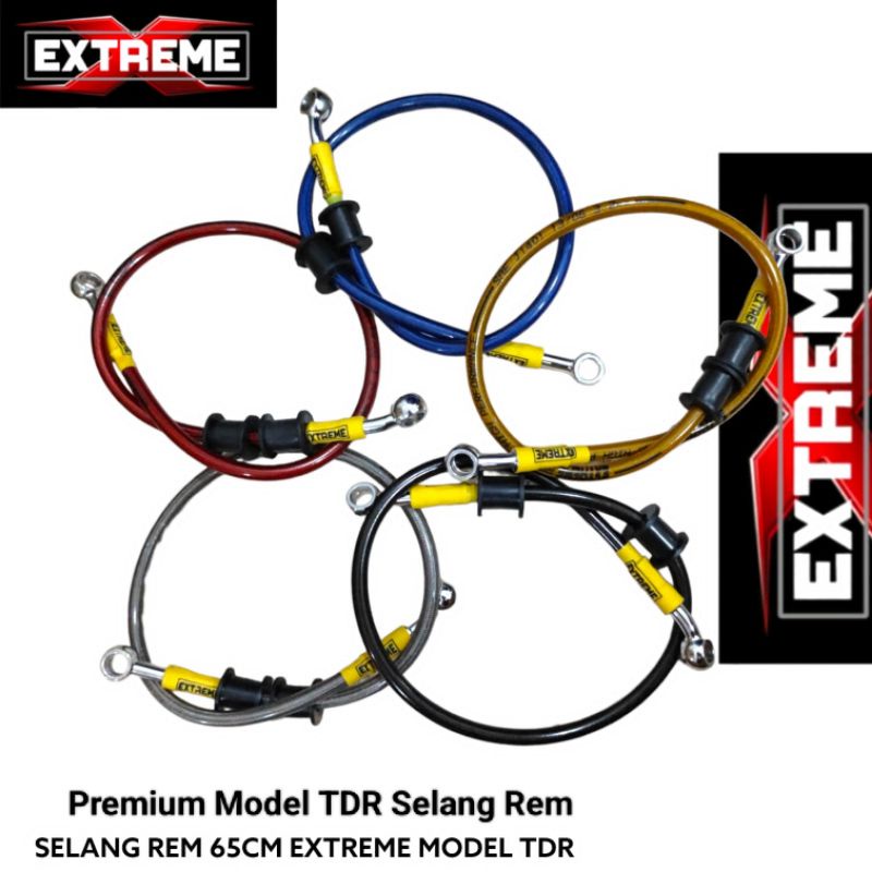 Selang Rem Depan 95cm Dan Belakang 65cm Model TDR Premium PNP Universal Motor