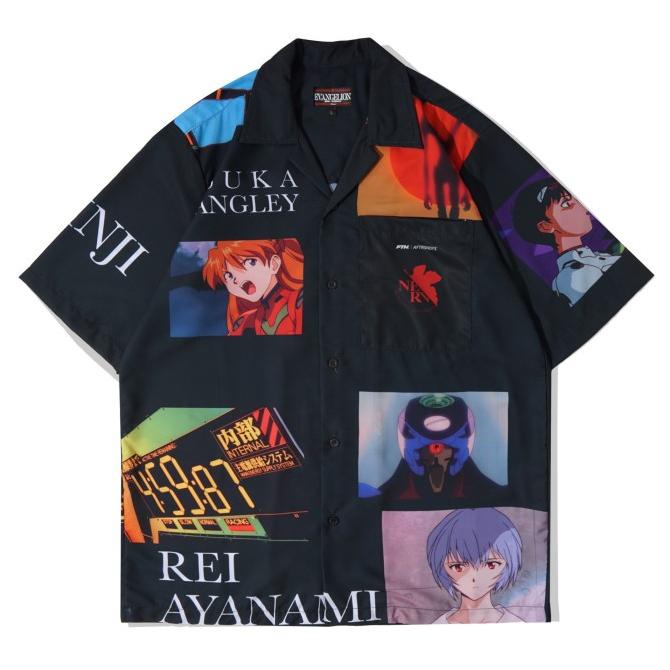 Ready Collar Shirt | Eva Pattern | Evangelion X Aftrsndys X Fth Original