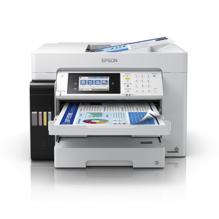 Printer Epson Ink Tank EcoTank M15140 / L14150 / l15150 / 15160 A3 Terlaris