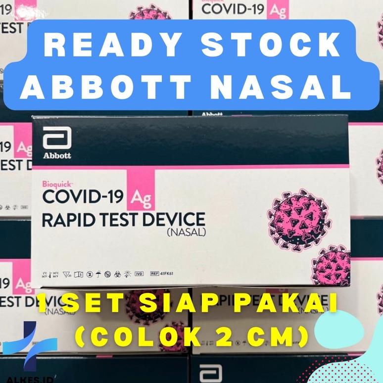 Terbaru Antigen Abbott Nasal Bioquick Original Swab Rapid Test