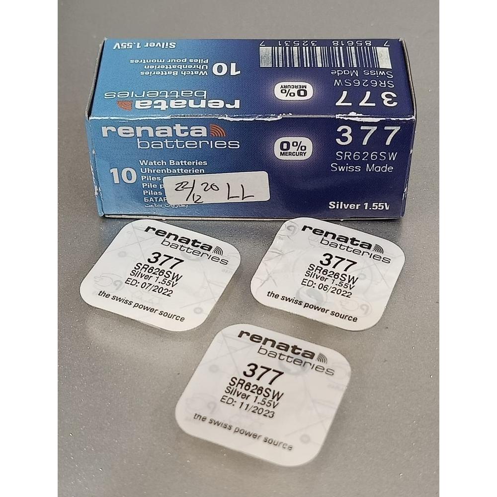 Terbaru RENATA SR626 377 626 batray RENATA SR626SW RENATA 377 364 621 SR621SW ORIGINAL