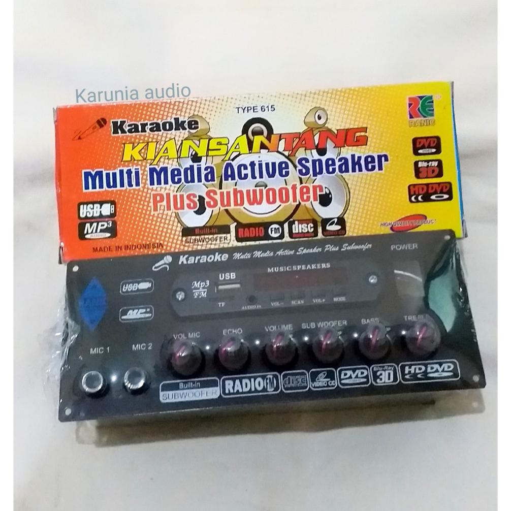Terlaris Kit Tone Control Active Karaoke Mp3 Player
