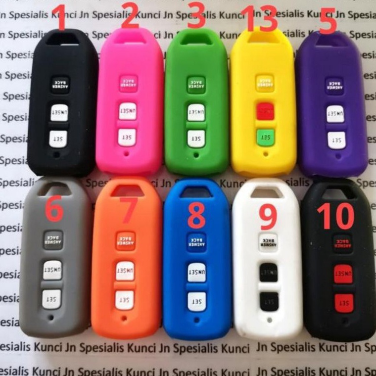 【Penjualan Terbaik】✅COD Sarung remote silikon motor honda Scoopy 2019 up