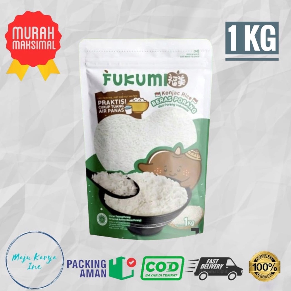 

Promo 9.9 FUKUMI BERAS PORANG POUCH 1KG