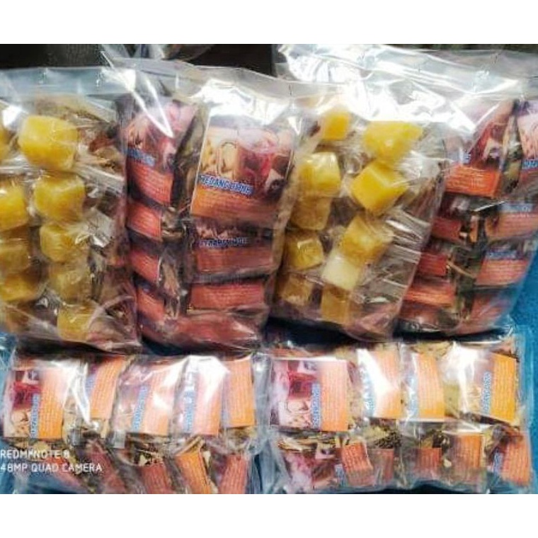 

10.10 BRANDS FESTIVAL 10pcs WEDANG UWUH KHAS JOGJA KOMPLIT REMPAH + GULA BATU tinggal seduh (1kg 3pack)
