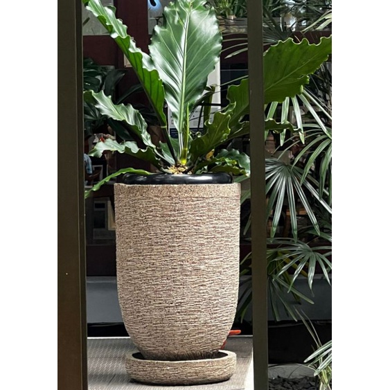 Pot bunga Pot batu bali gecok/ natural stone