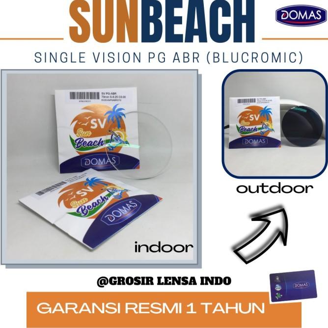 Lensa Sv Bluray+Photocromic Sun Beach Dari Domas Garansi Coating 1 Thn