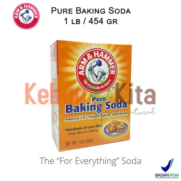 

Arm and Hammer Pure Baking Soda Box 454 gr BOOM SALE Kode 1431