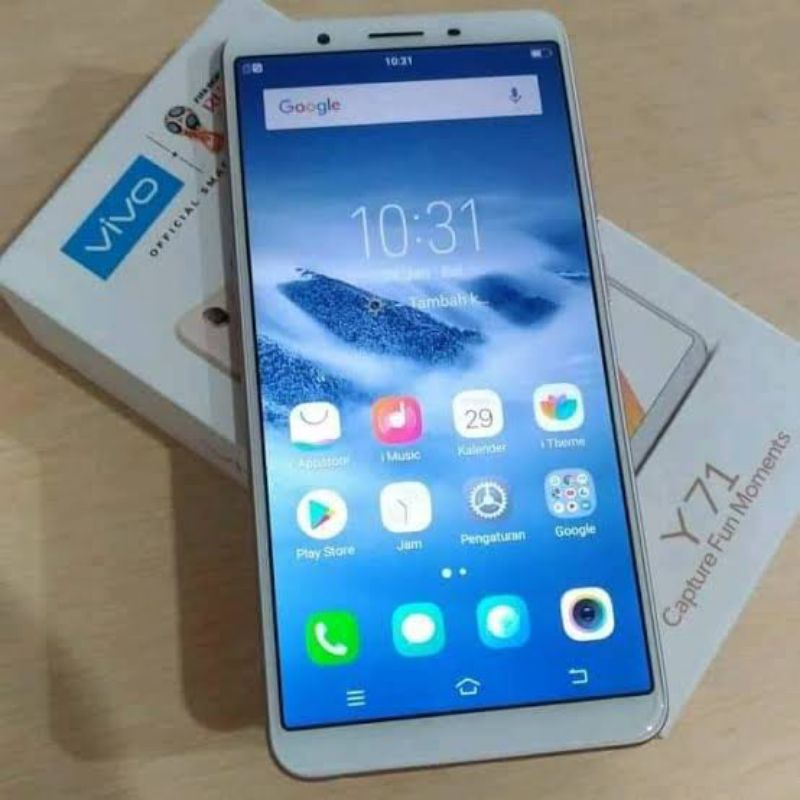 vivo y71 ram 3gb internal 32gb second