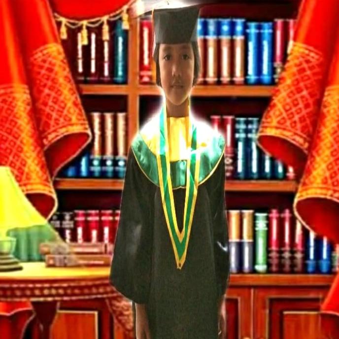 Kostum Wisuda Anak / Baju Toga Ukuran-Paud-Tk-Sd