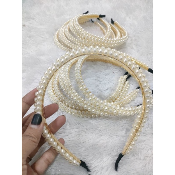 BANDO MUTIARA KOREA SUSUN / BANDO MUTIARA CANTIK MURAH