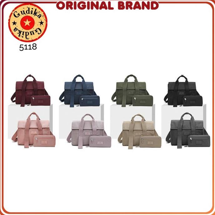 Tas Wanita Original Gudika 5118 Set Dompet 68106 Import - Tas Dompet