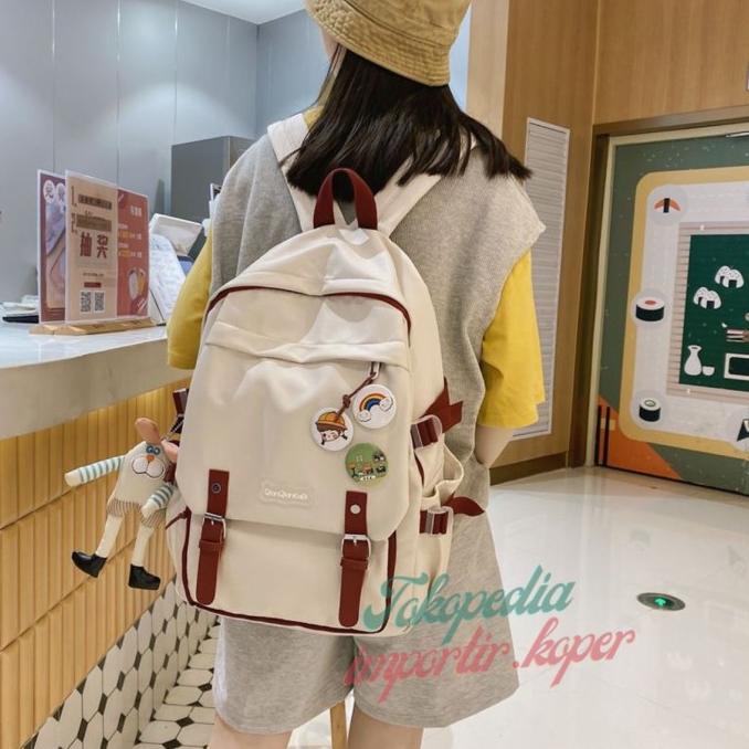 Joshee Tas Ransel Wanita Backpack Wanita Backpack Tas Sekolah Tas 9097