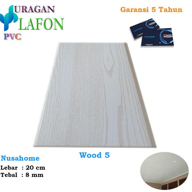 $+$+$+$+] Plafon pvc nusahome kayu putih Doff wood 5