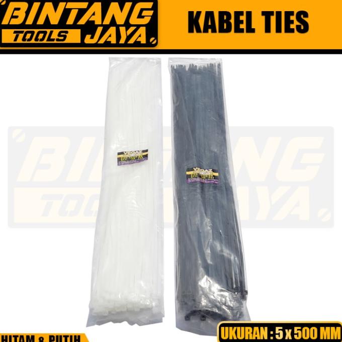 

((((()paling dicari] KABEL TIES 50 CM (5 X 500 MM) - VEGAZ