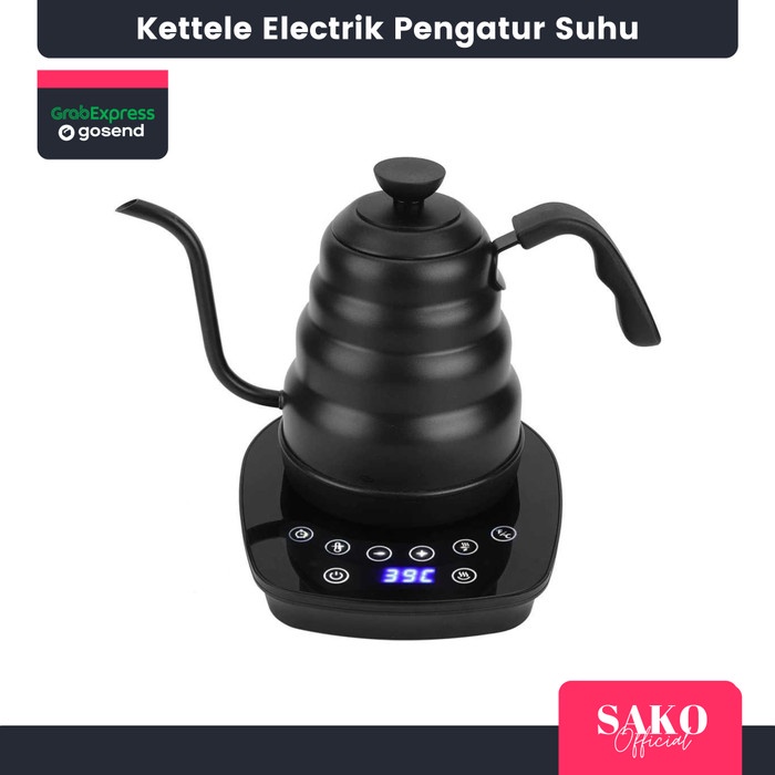 Terlaris Kettle Leher Angsa Elektrik 800Ml Pengatur Suhu Gooseneck Electric