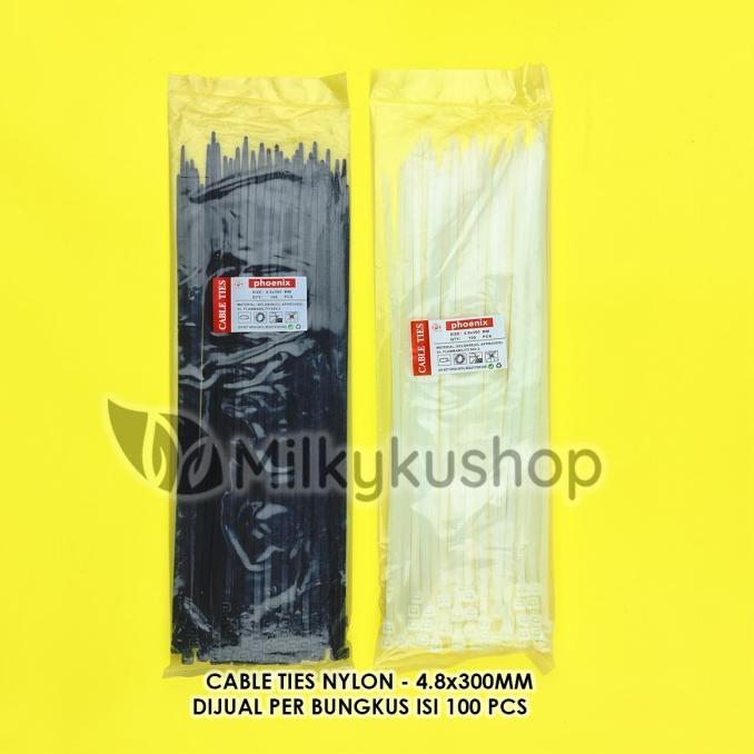 

*$*$*$*$] CABLE TIES NYLON SUPER 4.8 X 300 MM KABEL TIS