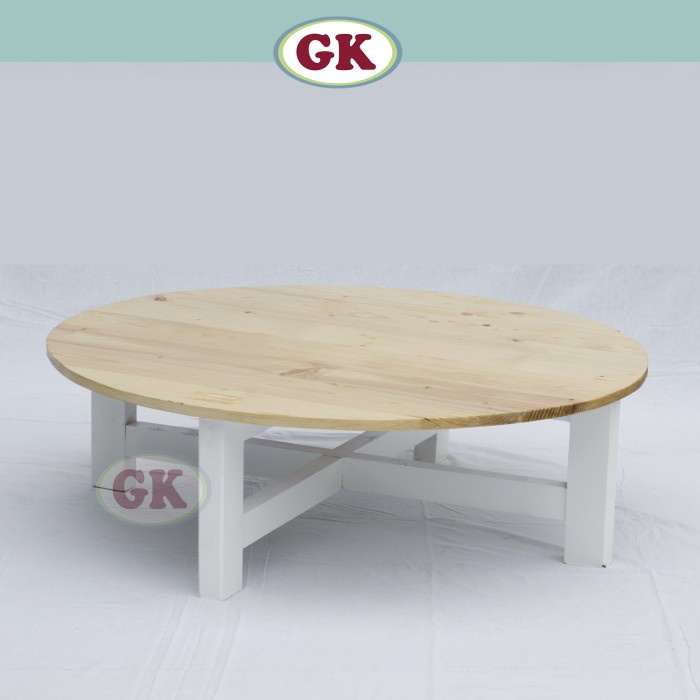 Best Seller Meja Bulat / Meja Lesehan/ Meja Bundar Pendek/ Meja Tamu