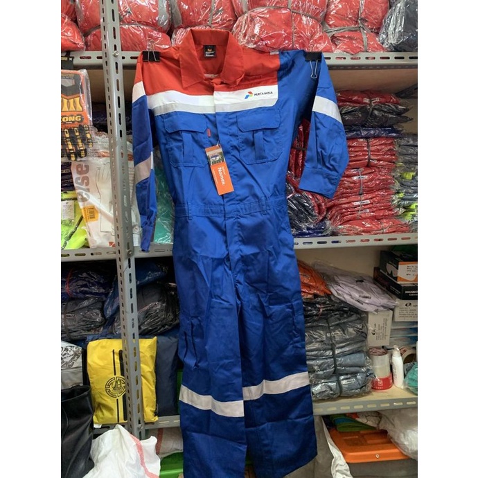 Coverall/ Nomex Pertamina/ Wearpack Safety/ Nomex Dupont